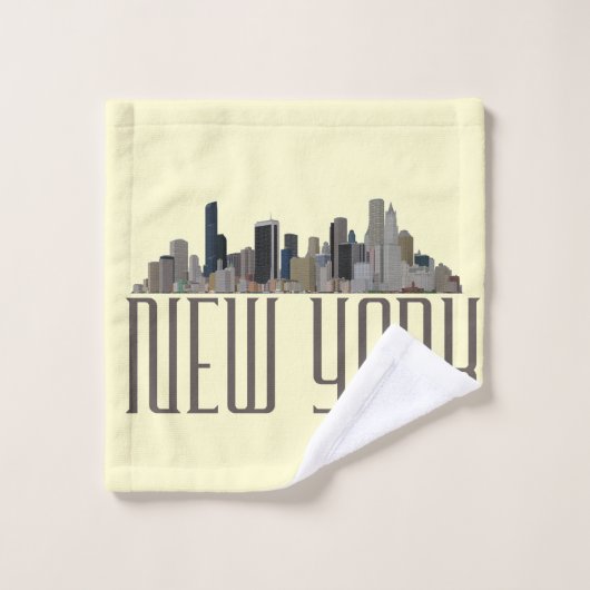 NEW YORK BAD HANDDOEK (Wasdoekje)