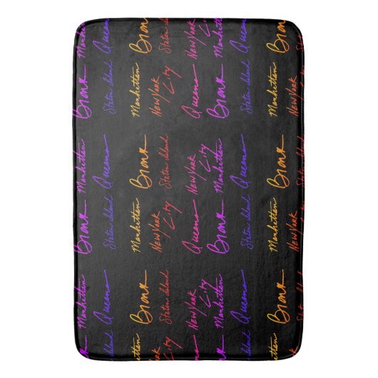 NEW YORK BADMAT (Voorkant Verticaal)