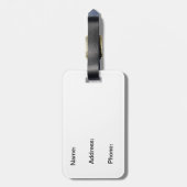 New York bagagelabel (Achterkant verticaal)