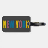 New York Bagagelabel (Achterkant horizontaal)