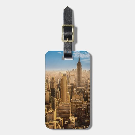 New York Bagagelabel (Voorkant verticaal)