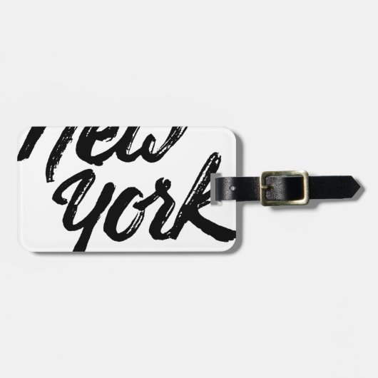 New York Bagagelabel (Voorkant horizontaal)