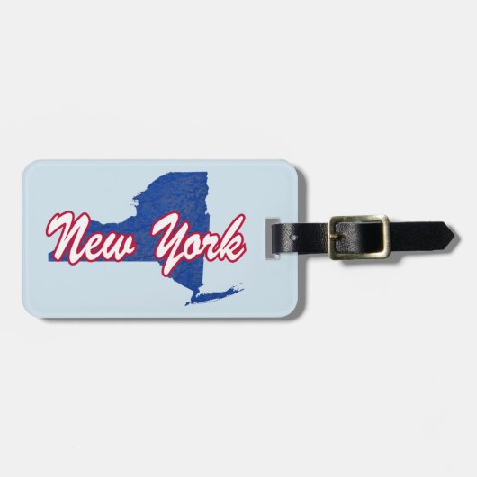 New York Bagagelabel (Voorkant horizontaal)