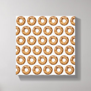 New York Bagel Canvas Afdruk