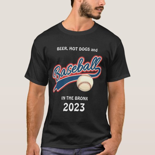 New York Baseball 2023 T-shirt (Voorkant)
