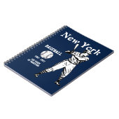 New York Baseball - Retro 2023 Notitieboek (Linkerzijde)