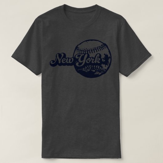 New York Baseball T-shirt (Design voorkant)