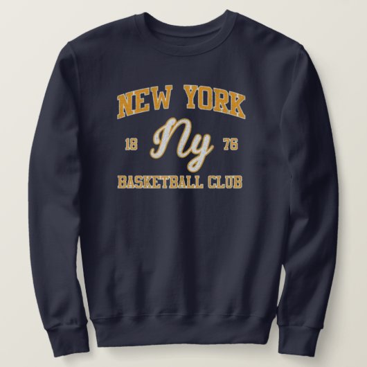 New York basketball athletic Trui (Design voorkant)