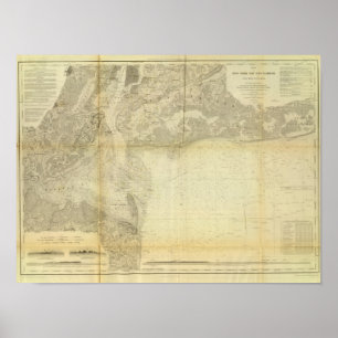 New York Bay, Harbour Poster