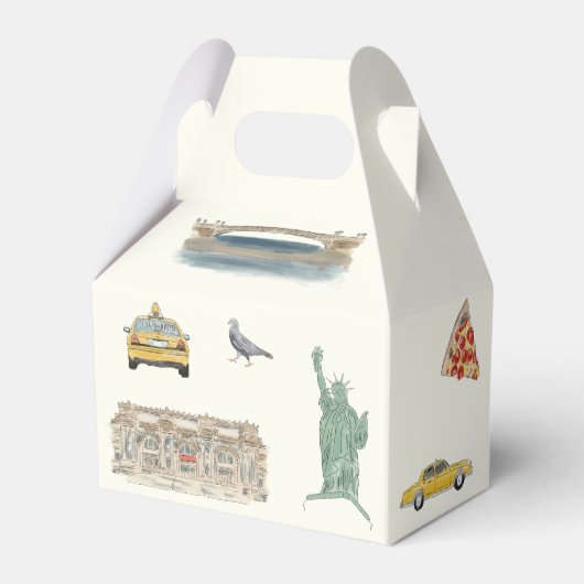 New York Bedankdoosjes (Achterkant)