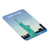 New York beeld van de vrijheid van reizen Magneet (Rechterzijde)