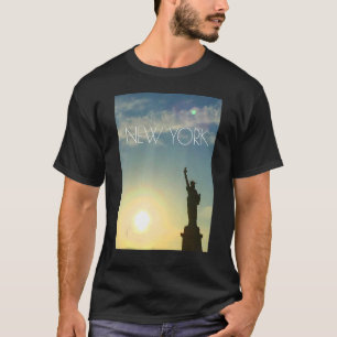 New York beeld van vrijheid foto T-shirt