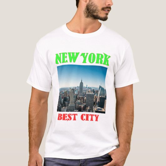 New York Best City Tri-Blend T-shirt (Voorkant)