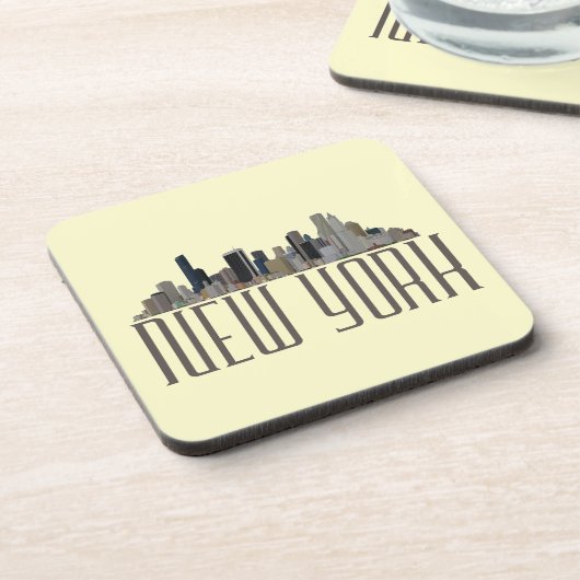 NEW YORK BIER ONDERZETTER (Linkerzijde)