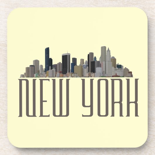 NEW YORK BIER ONDERZETTER (Voorkant)