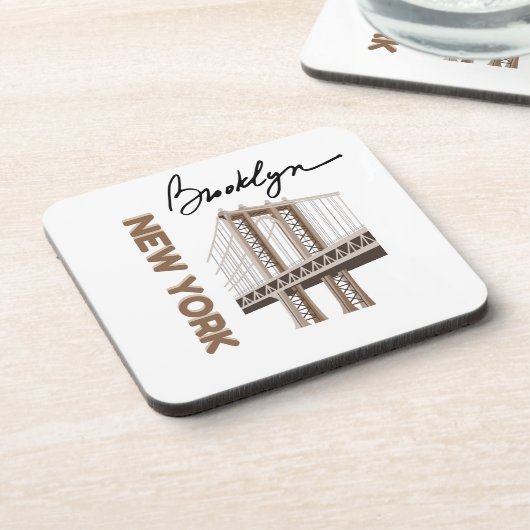 NEW YORK BIER ONDERZETTER (Linkerzijde)