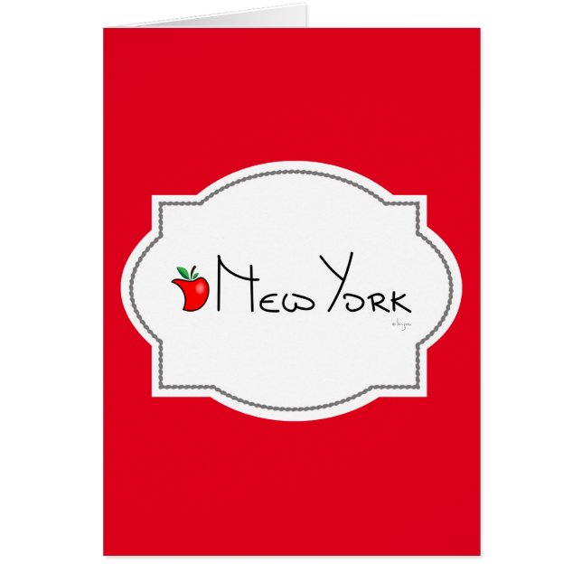 New York Big Apple (Voorkant)