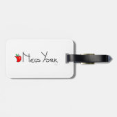 New York Big Apple Bagagelabel (Achterkant horizontaal)