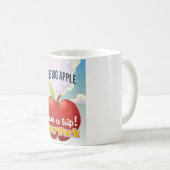New York Big Apple reisposter Koffiemok (Voorkant rechts)