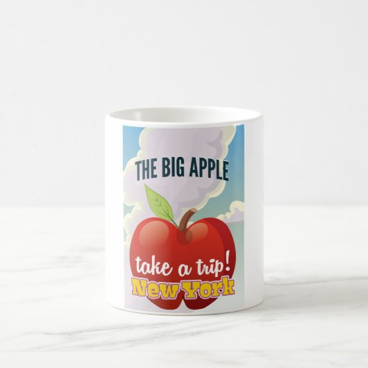 New York Big Apple reisposter Koffiemok (Center)