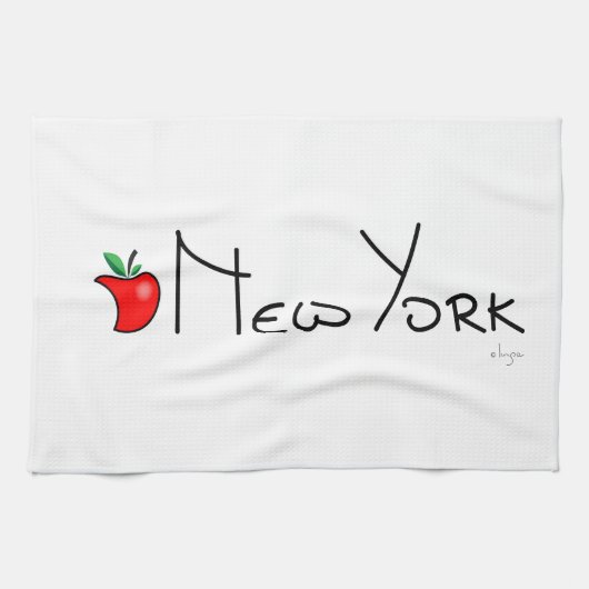 New York Big Apple Theedoek (Horizontaal)