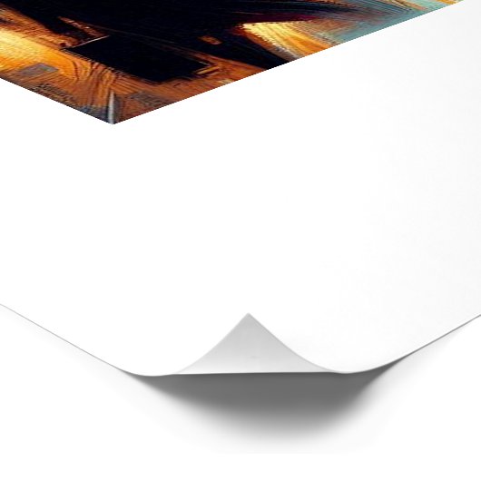 New York bij nacht, Perfect Poster (Hoek)