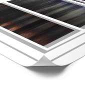 New York bij nacht White 24-puit open Poster (Hoek)