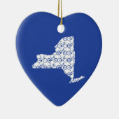 New York Bike Keramisch Ornament (Rechts)