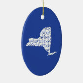 New York Bike Keramisch Ornament (Rechts)