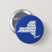 New York Bike Ronde Button 5,7 Cm (Voorkant /achterkant)