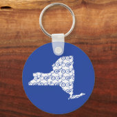 New York Bike Sleutelhanger (Voorkant)