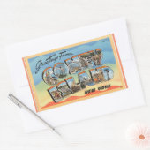New York, Blad van 4 Coney Island stickers (Envelop)