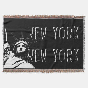 New York Blanket NYC beeld van de Liberty Blanket Deken