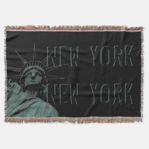 New York Blanket NYC beeld van de Liberty Blanket Deken