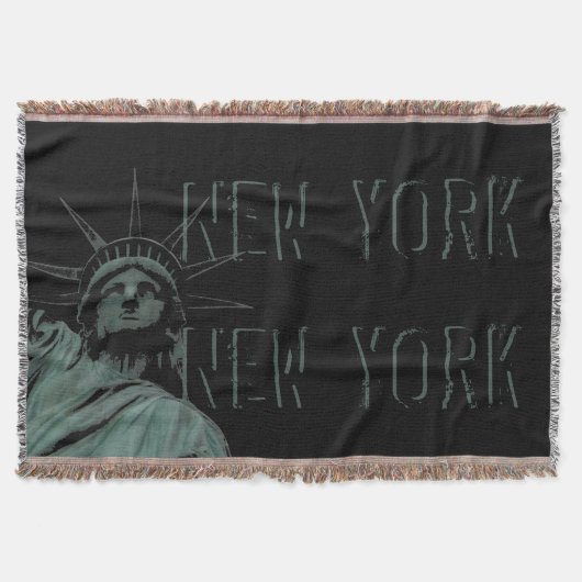 New York Blanket NYC beeld van de Liberty Blanket Deken (Voorkant)