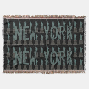 New York Blanket NYC beeld van de Liberty Blanket Deken