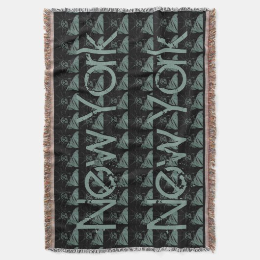 New York Blanket NYC beeld van de Liberty Blanket Deken (Voorkant Verticaal)