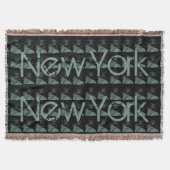 New York Blanket NYC beeld van de Liberty Blanket Deken (Voorkant)