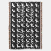 New York Blanket NYC Bull Statue Souvenir Blanket Deken (Voorkant Verticaal)