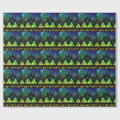New York Boogie Nights Cadeaupapier (Vlak)
