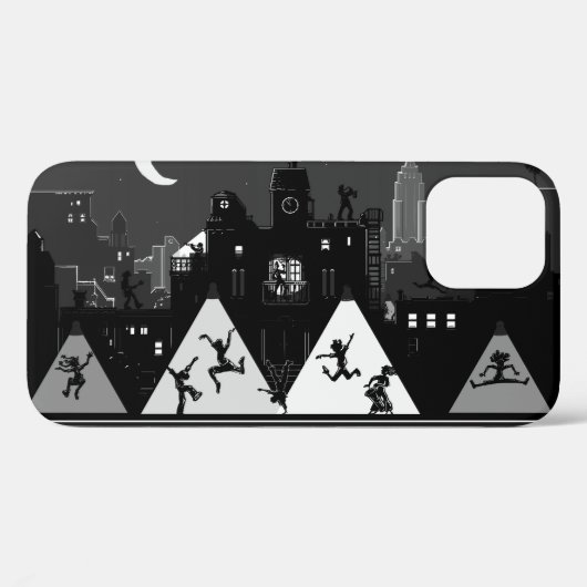 New York Boogie Nights Case-Mate iPhone Case (Achterkant (horizontaal))