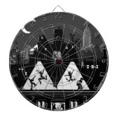 New York Boogie Nights Dartbord (Voorkant)