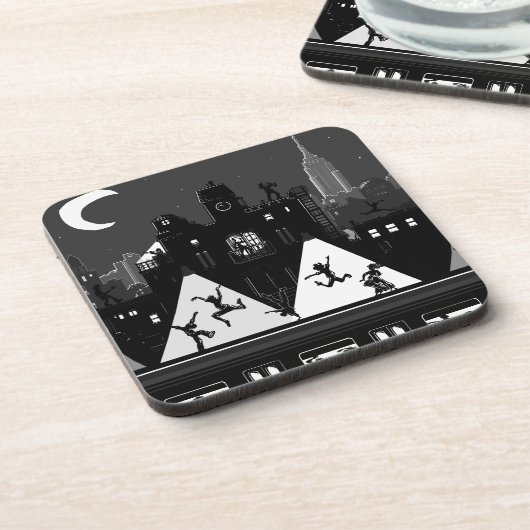 New York Boogie Nights Drankjes Onderzetter (Linkerzijde)