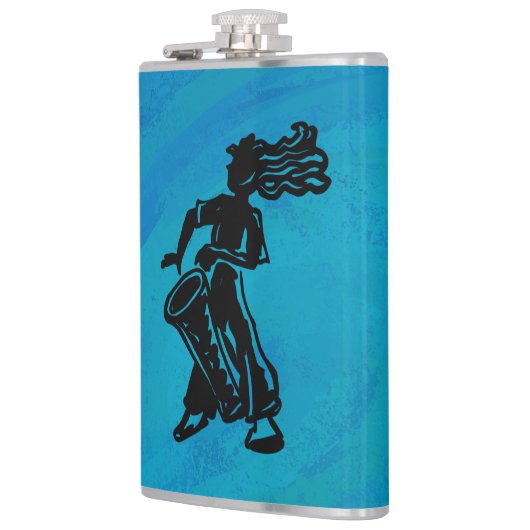 New York Boogie Nights Drum Blue Heupfles (Links)