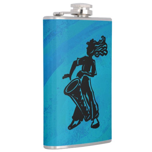 New York Boogie Nights Drum Blue Heupfles (Rechts)