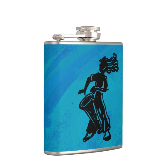 New York Boogie Nights Drum Blue Heupfles (Rechts)