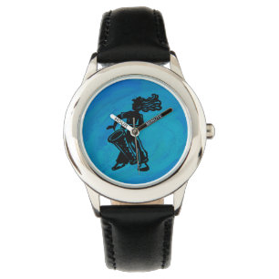 New York Boogie Nights Drum Blue Horloge