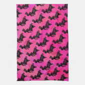 New York Boogie Nights Drum Hot Pink Theedoek (Verticaal)