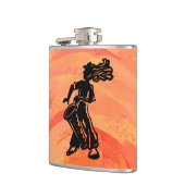 New York Boogie Nights Drum Oranje Heupfles (Links)