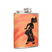 New York Boogie Nights Drum Oranje Heupfles (Rechts)